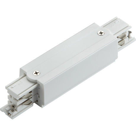 K-Line 3 Circuit Track In Line Connector - White