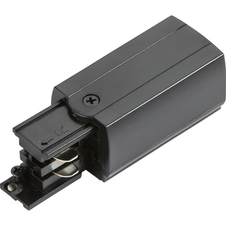 K-Line 3 Circuit Track Power Feed Right Connector - Black