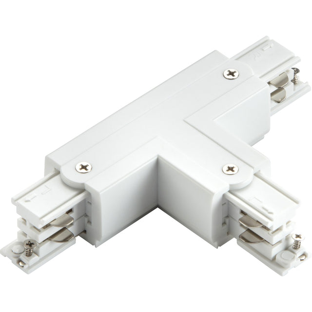 K-Line 3 Circuit Track Right T-Connector - White