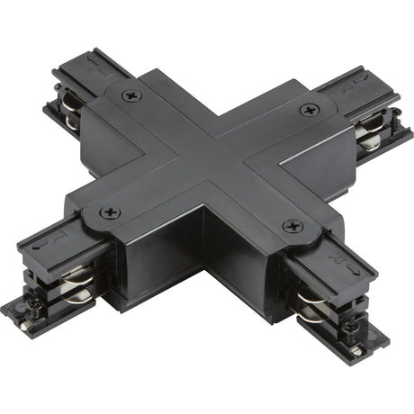 K-Line 3 Circuit Track X-Connector - Black