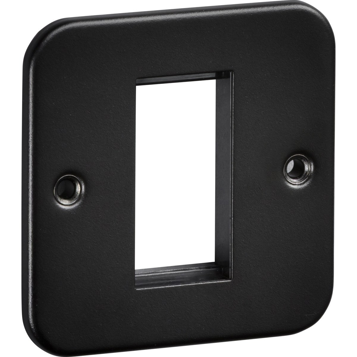 1G Modular Faceplate - Metalclad Textured Black