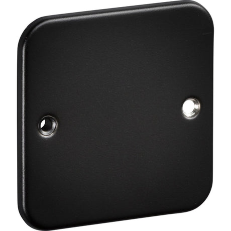 1 Gang Blanking Plate - Metalclad Textured Black