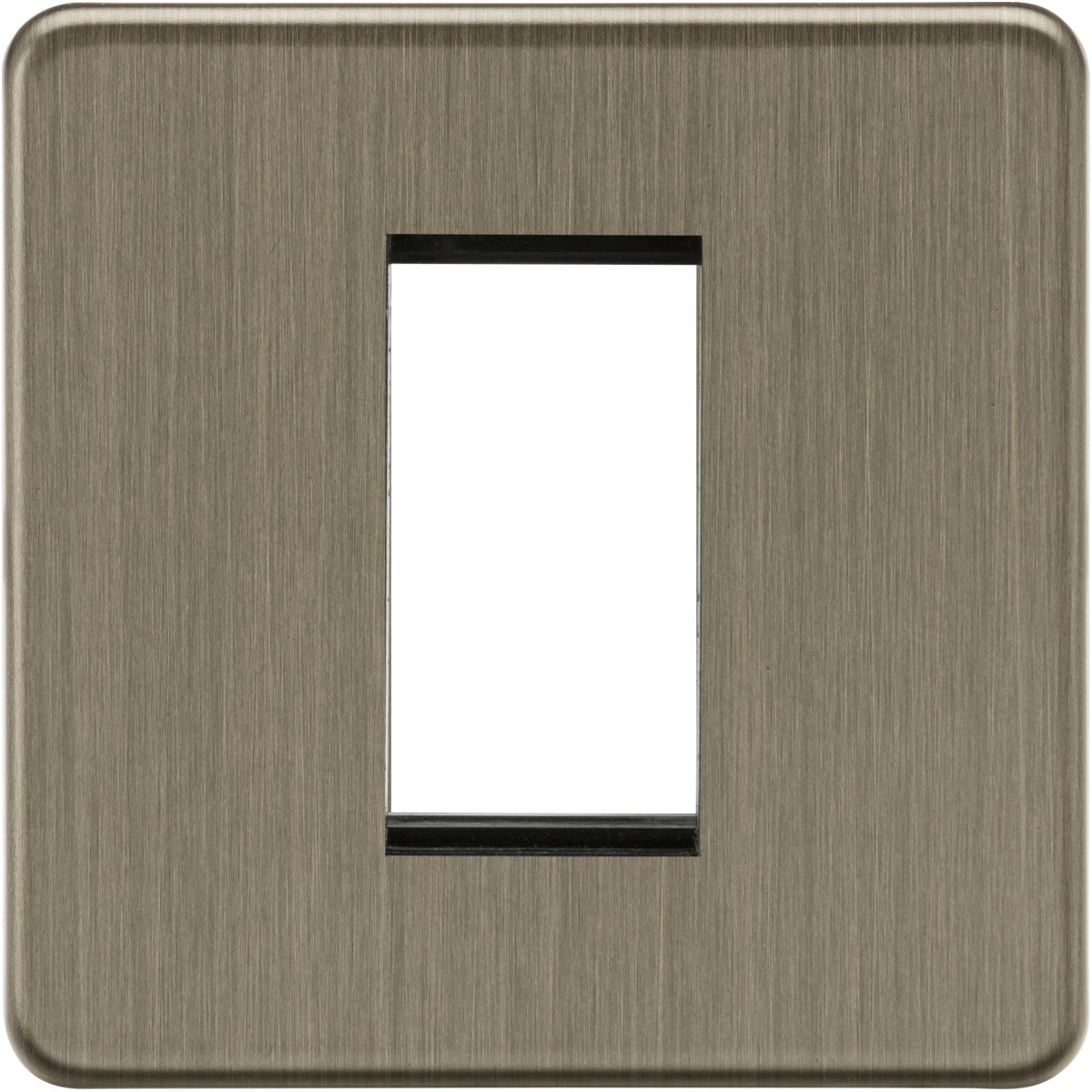 1G Modular Faceplate - Antique Brass