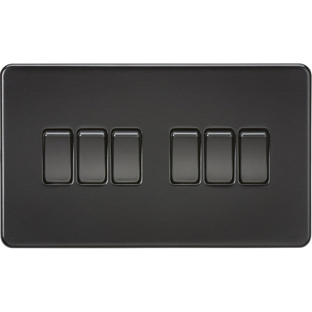 10AX 6G 2-way Switch - Matt Black