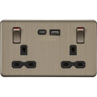 Antique Brass Switches & Sockets