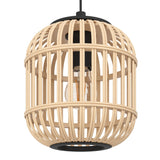 Prolbane Wooden Pendant Light 21cm - Black