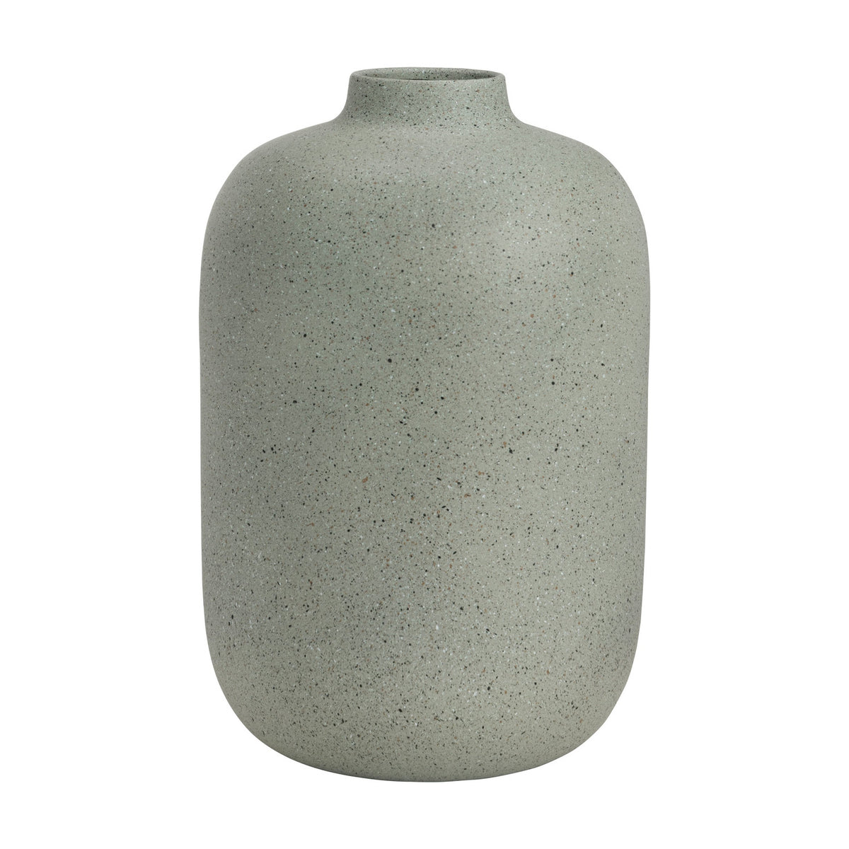 Prush Metal Vase 30.5cm