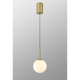 Puebla LED Pendant Light 9W 3000K - Satin Gold