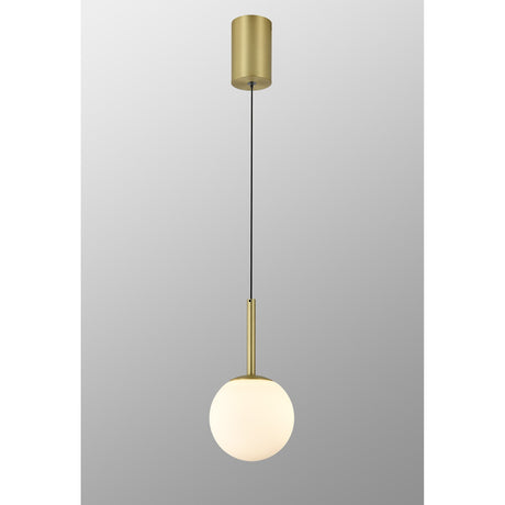 Puebla LED Pendant Light 9W 3000K - Satin Gold