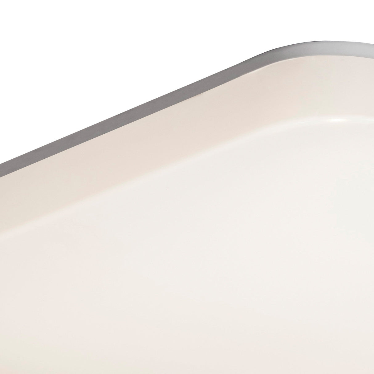 Quatro Medium LED Wall/Ceiling Light 18W 3000K - White