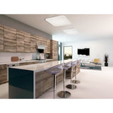 Quatro II LED Flush Ceiling Light 3000K 60W - White