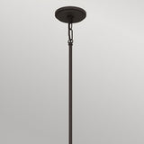 Brecken 2 Light Glass Pendant - Aged Brass And Cased Opal Glass Shade