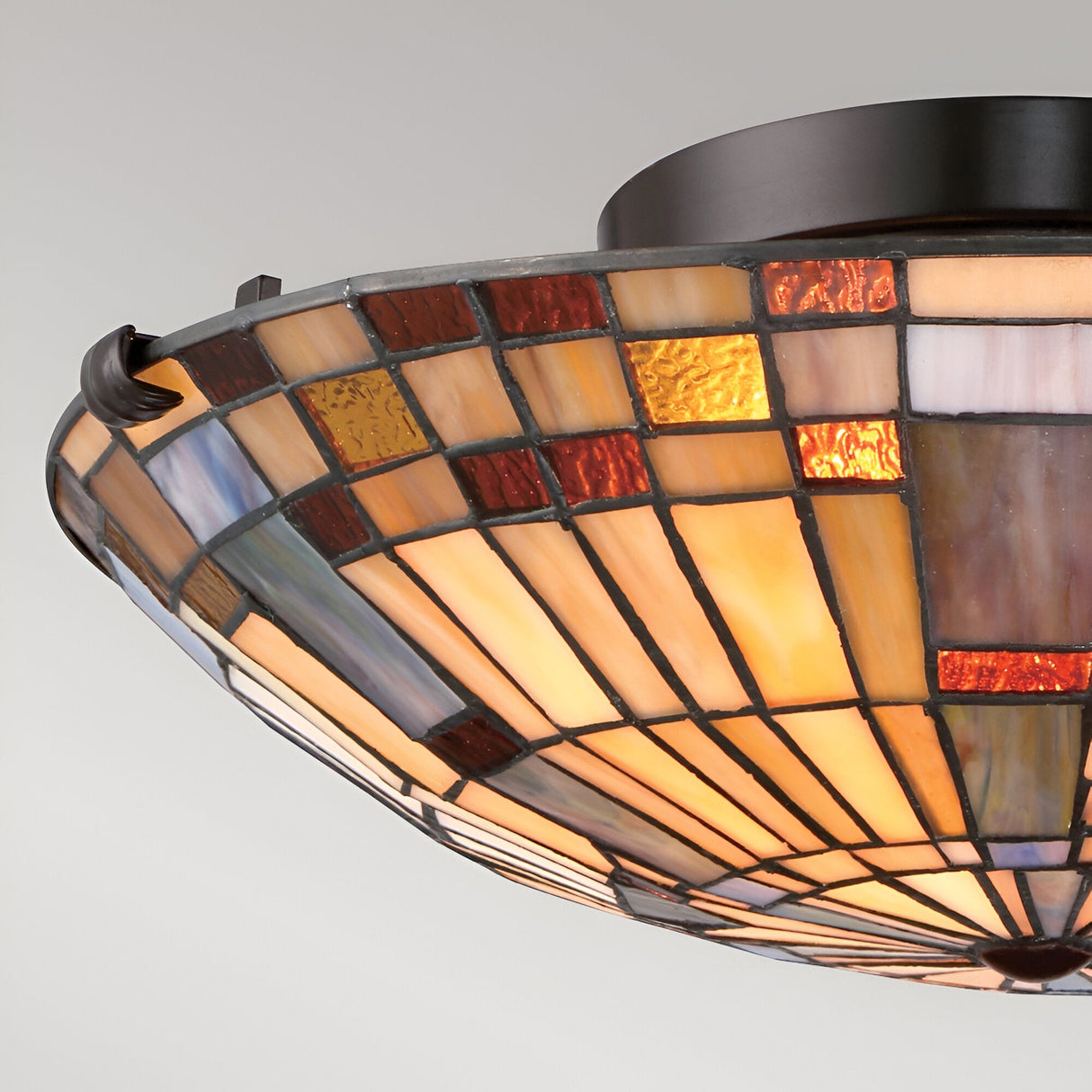 Inglenook 2 Light Flush- Vintage Bronze