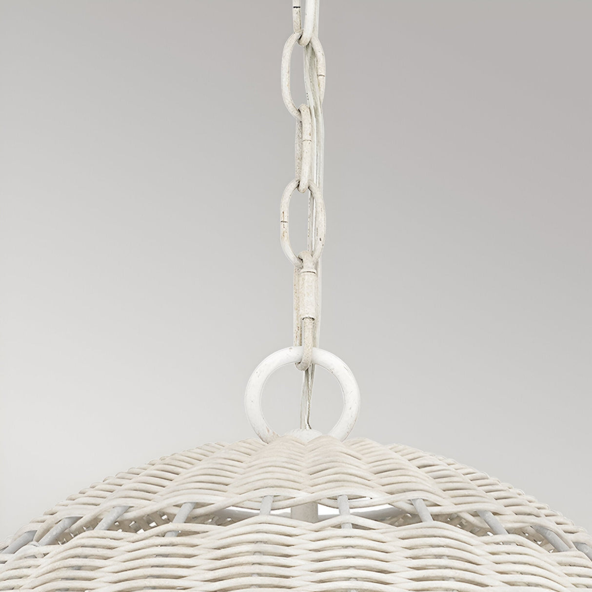 Lindendale 1 Light Outdoor Pendant - Antique White