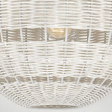 Lindendale 1 Light Outdoor Pendant - Antique White