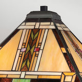 Navajo 2 Light Tiffany Styletable Lamp - Vintage Bronze