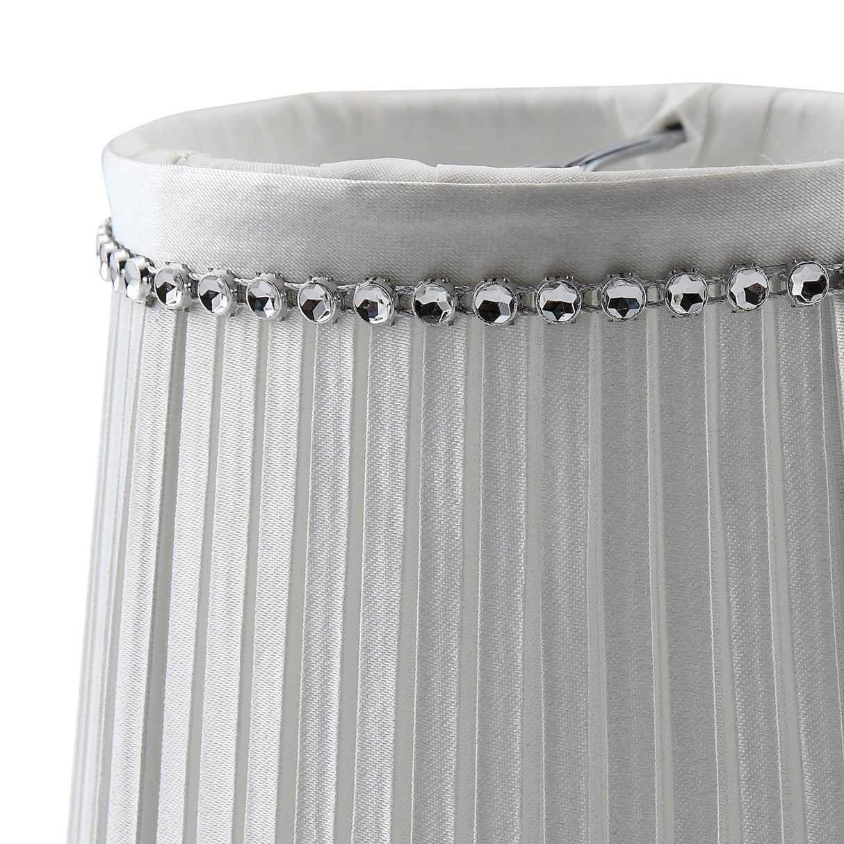 Rada Clip-On Lampshade - White, 8.5/11cm x 11cm