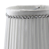 Rada Clip-On Lampshade - White, 8.5/11cm x 11cm