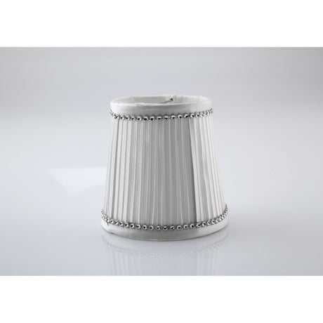 Rada Clip-On Lampshade - White, 8.5/11cm x 11cm