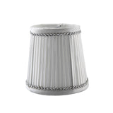 Rada Clip-On Lampshade - White, 8.5/11cm x 11cm