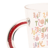 It's The Most Wonderful Time of The Year Christmas Glass Mug