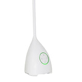 Reading Touch Dimmable LED Battery Operated & Adjustable Table Lamp With Fan - White