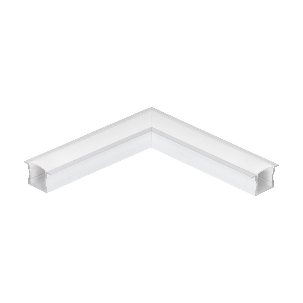 Recessed Profile 2 Connector - White