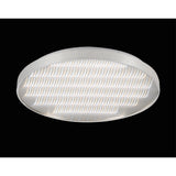 Reflex Round CCT LED Flush Ceiling Light 50W - Silver