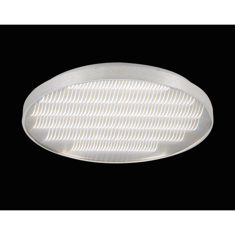 Reflex Round CCT LED Flush Ceiling Light 50W - Silver