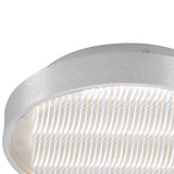 Reflex Round CCT LED Flush Ceiling Light 18W - Silver