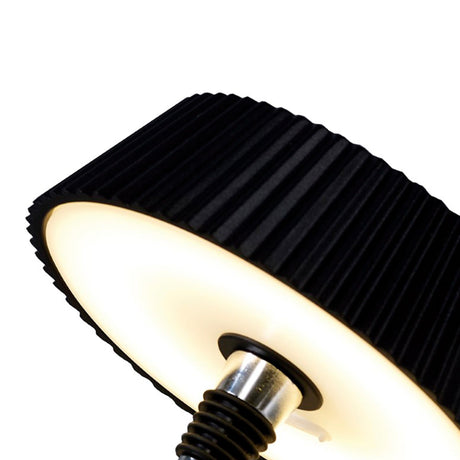 Relax Touch Dimmable LED Battery Operated Bottle Outdoor Table Lamp - Black
