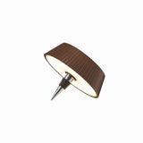 Relax Touch Dimmable LED Battery Operated Bottle Outdoor Table Lamp - Rust Brown