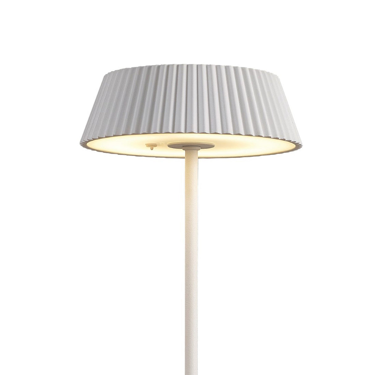 Relax Touch Dimmable LED Battery Operated Outdoor Table Lamp - White