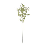 Hill Interiors Broom Stem faux plant with slender green foliage and needle-like leaves fanning along tall upright branches, shown on a plain white background.