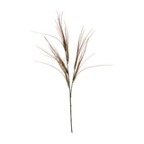 Hill Interiors Brome Grass Spray, a tall 104cm faux dried-look stem with feathery seed heads and slim arching leaves in soft green and brown tones.