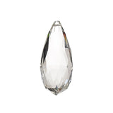 Rhea 50cm 3 Light Crystal & Glass Chandelier - Polished Chrome