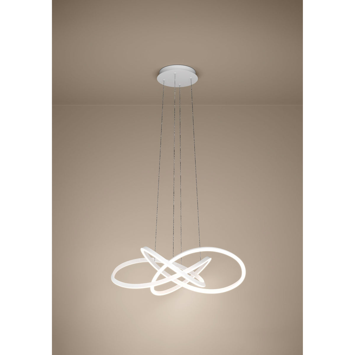 Riaza Pendant Light 90cm - White