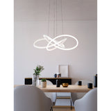 Riaza Pendant Light 90cm - White