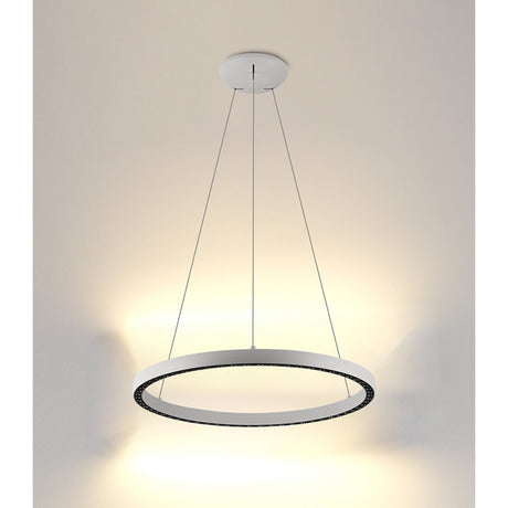 Riumar 62cm LED Suspension Light 55W 3000K - White