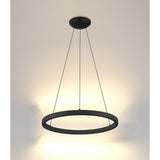Riumar 62cm LED Suspension Light 55W 3000K - Black