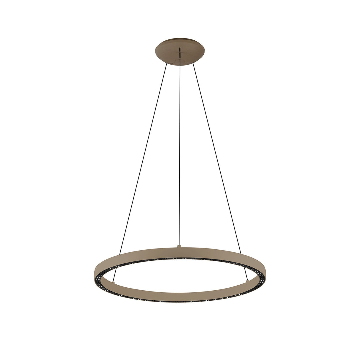 Riumar 62cm LED Suspension Light 55W 3000K - Sand Brown