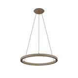 Riumar 62cm LED Suspension Light 55W 3000K - Sand Brown