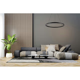 Riumar 92cm LED Suspension Light 80W 3000K - Black