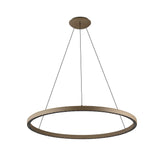 Riumar 92cm LED Suspension Light 80W 3000K - Sand Brown
