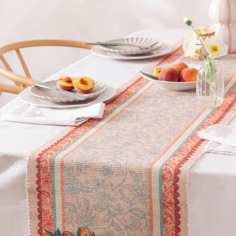 Anemone Floral Polyester Table Runner - Multicolour
