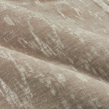 Close-up of Aurelio Chenille Jacquard Eyelet Curtains in mink, showing soft draped folds with a subtle abstract woven pattern in a warm greige tone.