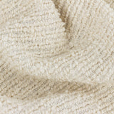 Candar Plain Polycotton Throw - Ecru