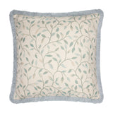Cervino Jacquard Cotton Blend Cushion - Duck Egg