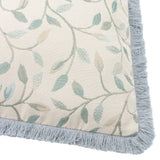 Cervino Jacquard Cotton Blend Cushion - Duck Egg