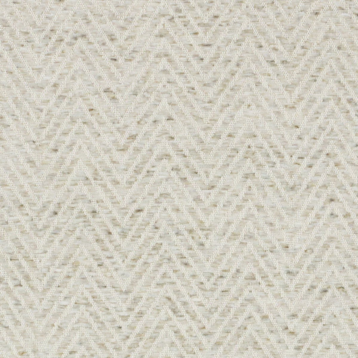 Croft Plain Velvet Cushion in natural, close-up of the chevron twill woven front in oatmeal cream and warm beige tones, 50 x 50cm square.